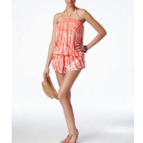 Lucky Brand Women's Halter Drawstring Coverup in size M-L NWT - Picture 1 of 6